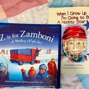 Z Is for Zamboni: Hockey Alphabet & When I Grow Up I’m Going to be a Hockey Star